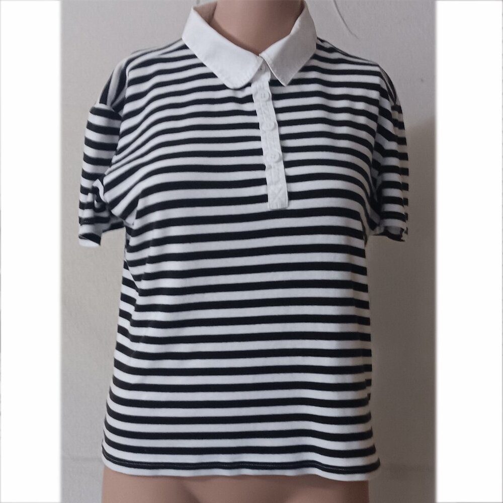 American Living Short Sleeve Blouse Size Large